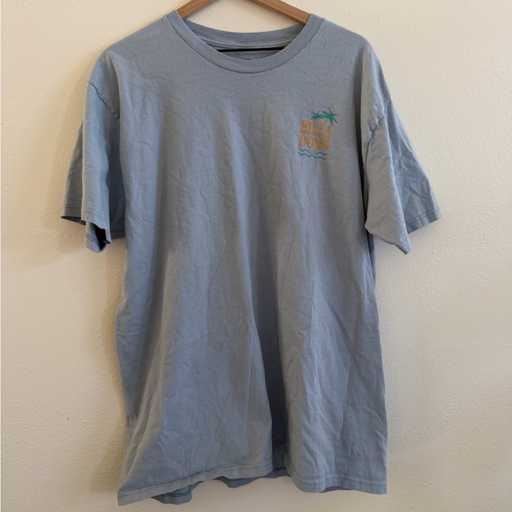 Men’s Blue Billabong Graphic Tee Size XL